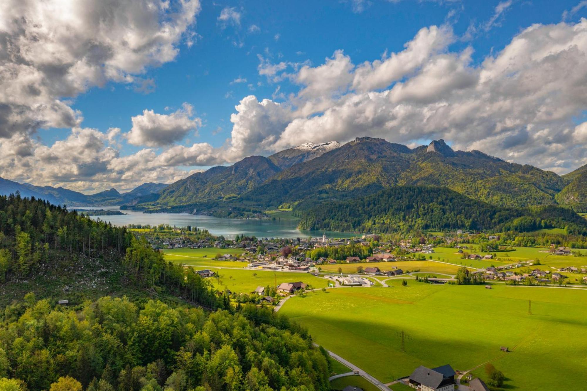 Suite Apartment Modern Getaway - Neu Renoviert - Strobl Am Wolfgangsee Kültér fotó