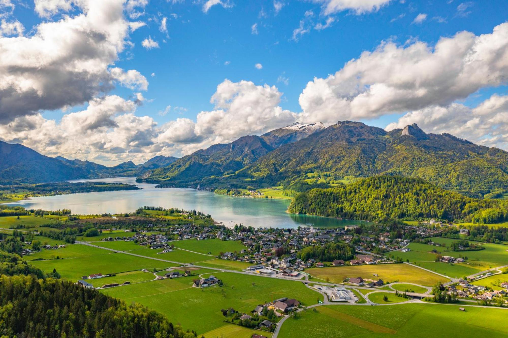 Suite Apartment Modern Getaway - Neu Renoviert - Strobl Am Wolfgangsee Kültér fotó