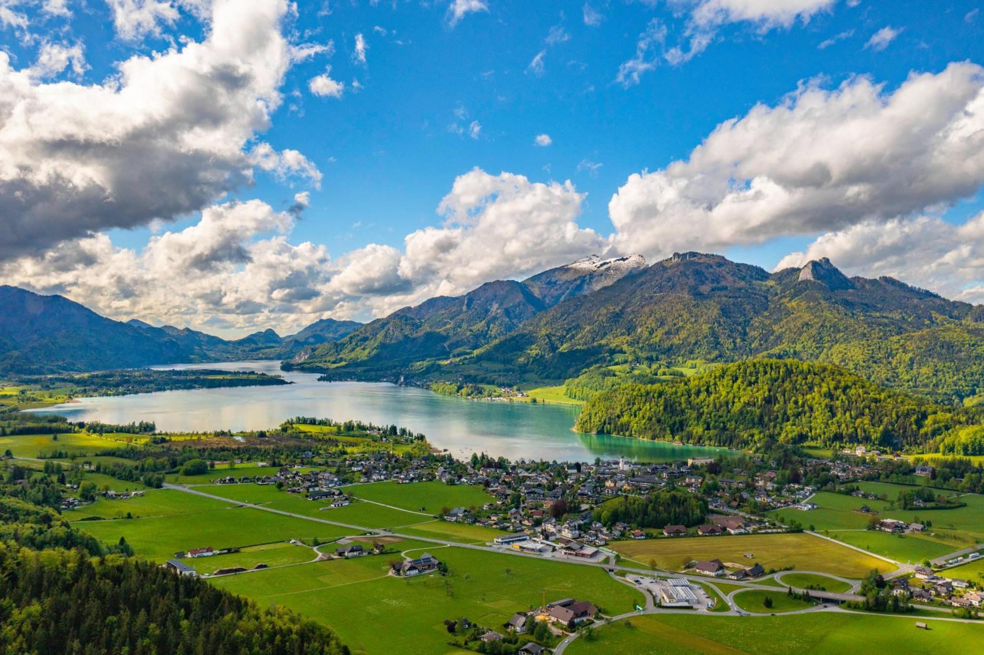 Suite Apartment Modern Getaway - Neu Renoviert - Strobl Am Wolfgangsee Kültér fotó