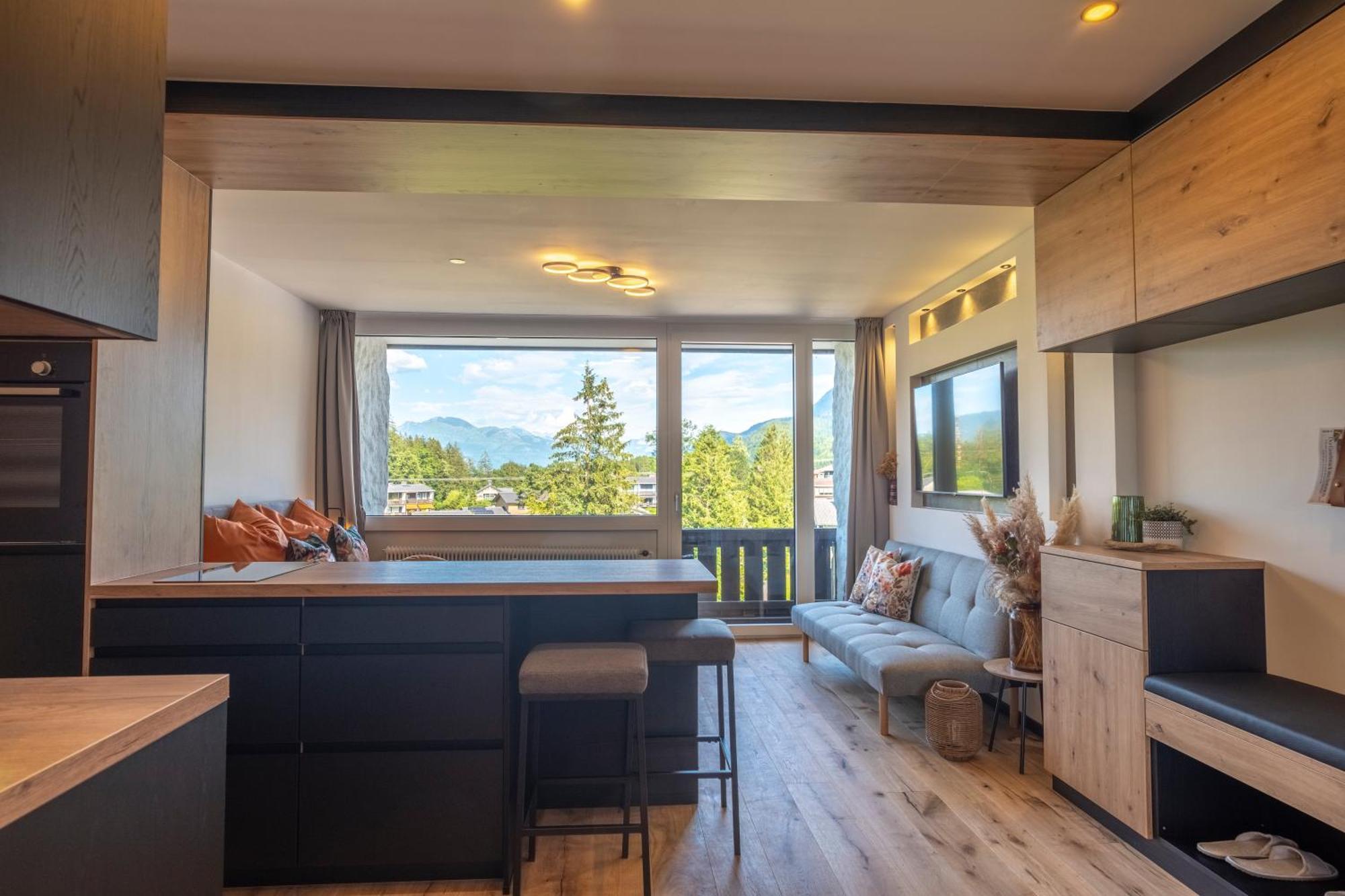 Suite Apartment Modern Getaway - Neu Renoviert - Strobl Am Wolfgangsee Kültér fotó