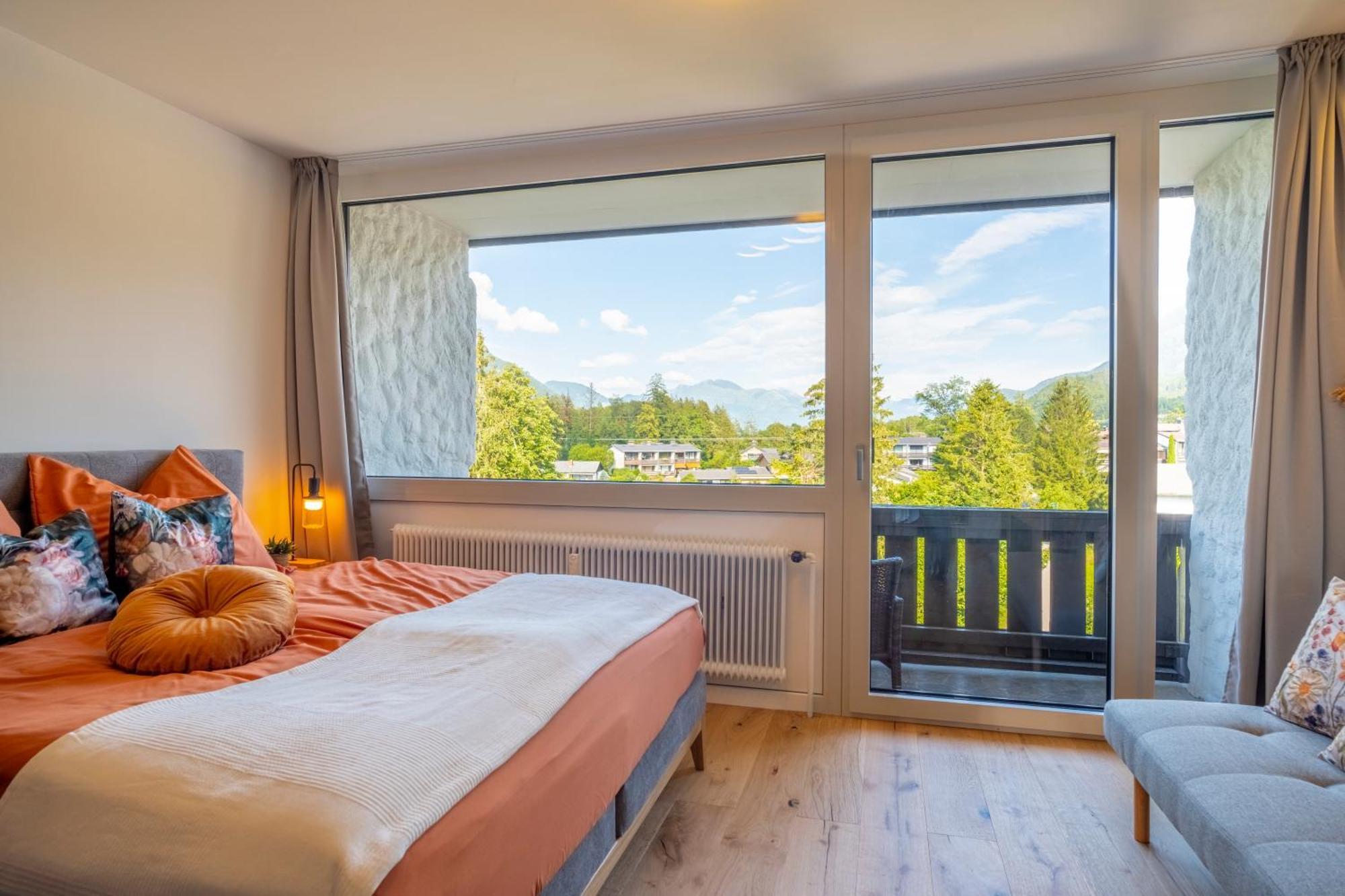 Suite Apartment Modern Getaway - Neu Renoviert - Strobl Am Wolfgangsee Kültér fotó